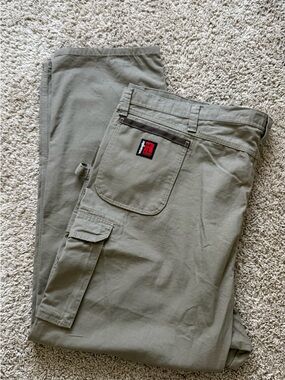 Wrangler Riggs Workwear Ripstop Ranger Cargo Pants 54x32 -  100% Cotton